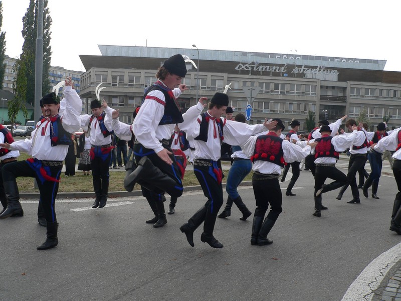 Verbuňk v podání tanečníků z Uherského Hradiště